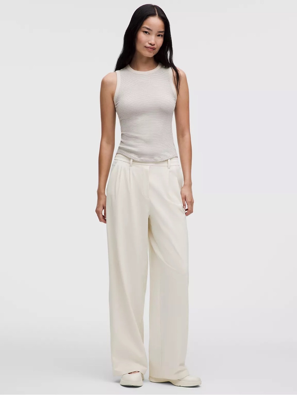 lululemon athletica Ivory Wide-Leg Trousers
